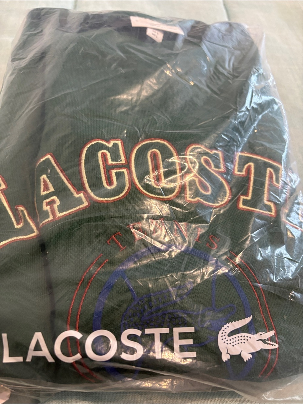 Men's Lacoste loose fit sweatshirt - folded